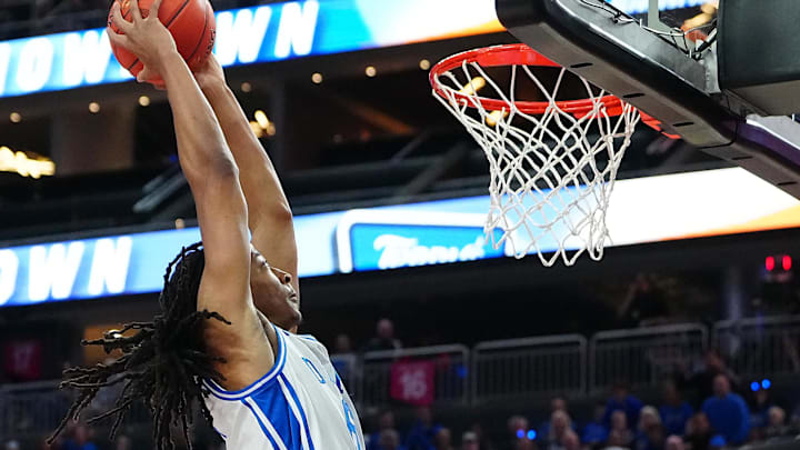 Duke basketball forward Maliq Brown Duke basketball forward Maliq Brown