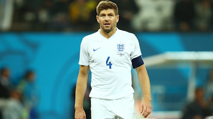 Steven Gerrrard n'a obtenu aucun trophée avec l'Angleterre.