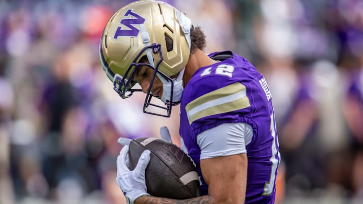 Denzel Boston was held in check by the Ohio State secondary. Denzel Boston was held in check by the Ohio State secondary.