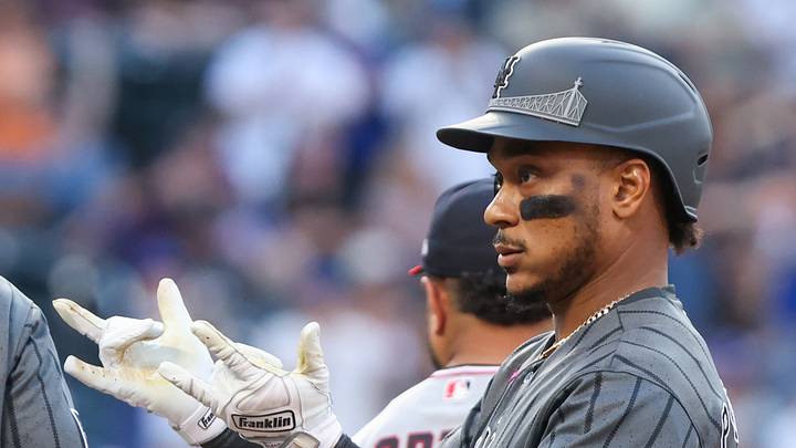 Aug 15, 2026; New York City, New York, USA; New York Mets designated hitter Jorge Polanco (11) reacts after hitting a single against the Washington Nationals during the ninth inning at Citi Field. Mandatory Credit: Tom Horak-Imagn Images Aug 15, 2026; New York City, New York, USA; New York Mets designated hitter Jorge Polanco (11) reacts after hitting a single against the Washington Nationals during the ninth inning at Citi Field. Mandatory Credit: Tom Horak-Imagn Images