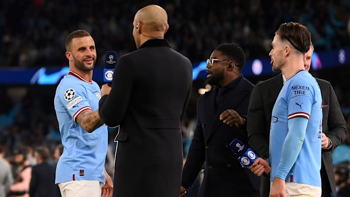 Thierry Henry trolle Jack Grealish et Kyle Walker après la finale de la Ligue des Champions. 