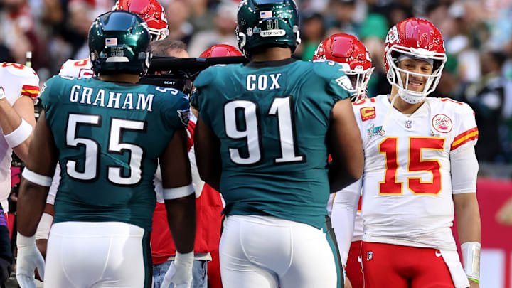 Brandon Graham (L), Fletcher Cox (R), Philadelphia Eagles