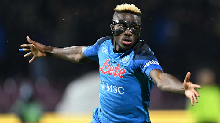 Victor Osimhen, auteur d'une saison éblouissante.