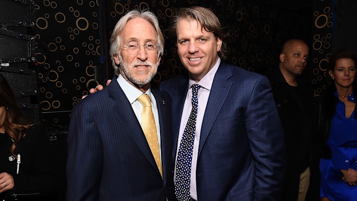 Ted Boehly (rechts) ist bereits Miteigentümer des Baseballteams L.A. Dodgers