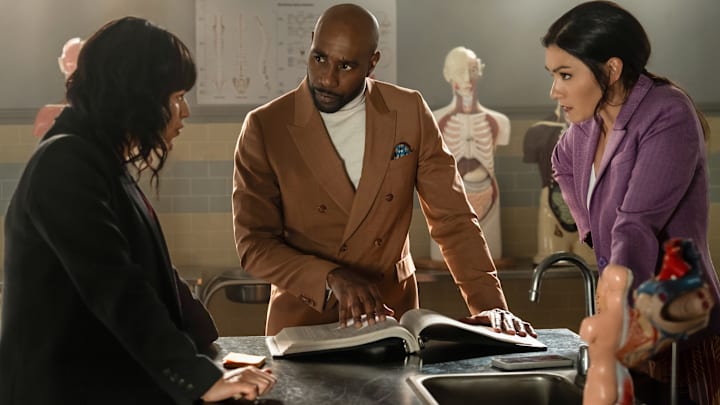 “Patient Question Mark” – When Sasha discovers a link between her current patient, who has advanced cancers and distinctive lesions on his tongue indicative of Cowden syndrome, and a cadaver she dissected during medical school, the team traces the case to Amish country, on the CBS Original series WATSON
