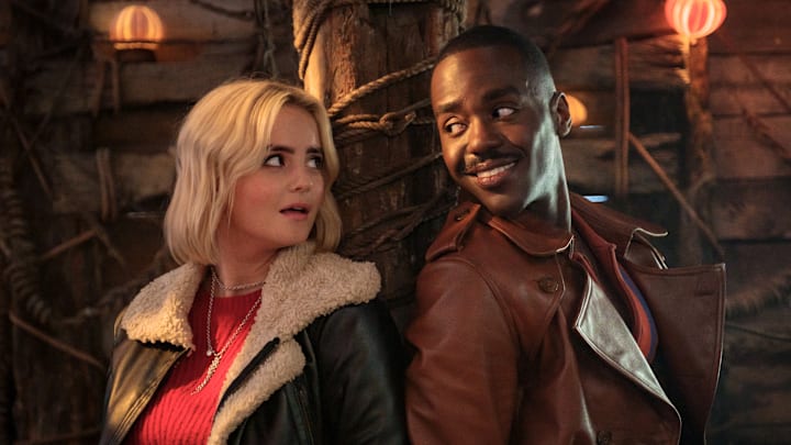 The Doctor (Ncuti Gatwa) and Ruby Sunday (Millie Gibson) in Doctor Who.