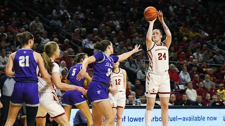 Addy Brown and the Iowa State women look to get back on track Sunday when they host Drake.