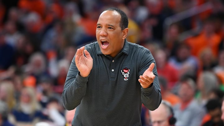 NC State basketball head coach Kevin Keatts NC State basketball head coach Kevin Keatts