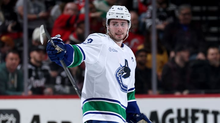 Vancouver Canucks v New Jersey Devils Vancouver Canucks v New Jersey Devils