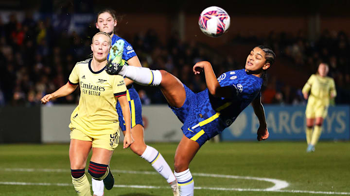 Chelsea versus Arsenal finished all square