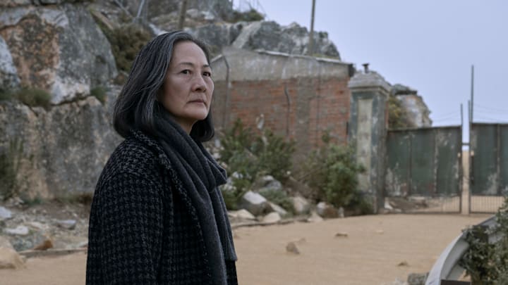 3 Body Problem. Rosalind Chao as Ye Wenjie in episode 107 of 3 Body Problem. Cr. Maria Heras/Netflix © 2024