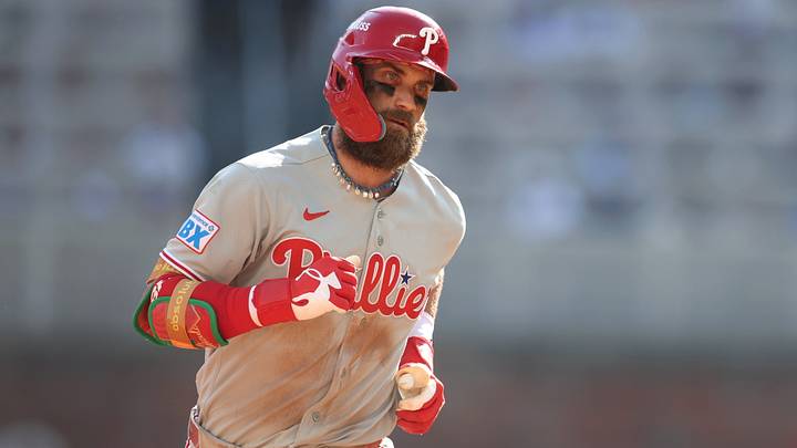 Philadelphia Phillies outfielder Bryce Harper Philadelphia Phillies outfielder Bryce Harper