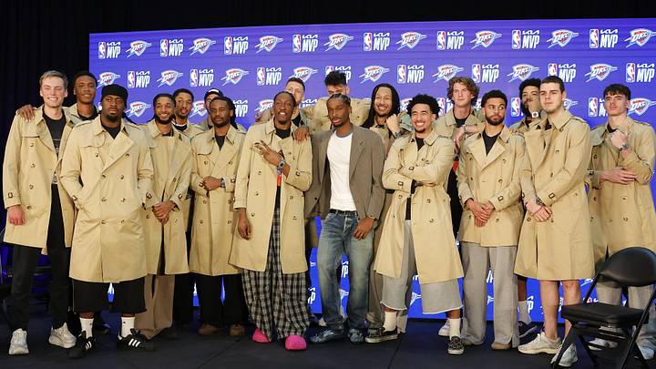 SGA treated his teammates to lots of luxury goods after he won his second consecutive MVP award. SGA treated his teammates to lots of luxury goods after he won his second consecutive MVP award.