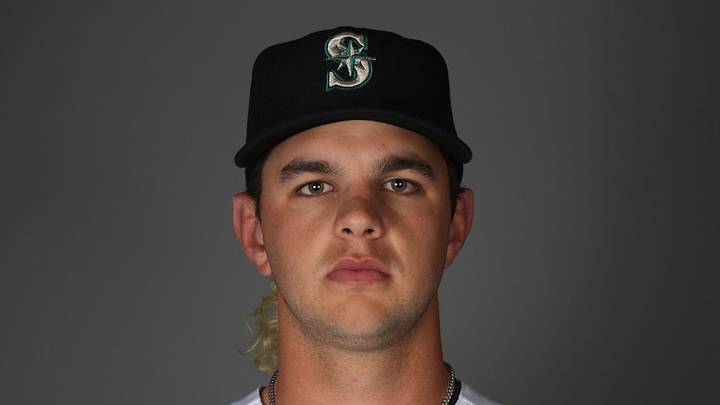 Feb 23, 2023; Peoria, AZ, USA; Taylor Dollard of the Seattle Mariners poses during Photo Day at Peoria Sports Complex Mandatory Credit: Joe Camporeale-USA TODAY Sports Feb 23, 2023; Peoria, AZ, USA; Taylor Dollard of the Seattle Mariners poses during Photo Day at Peoria Sports Complex Mandatory Credit: Joe Camporeale-USA TODAY Sports