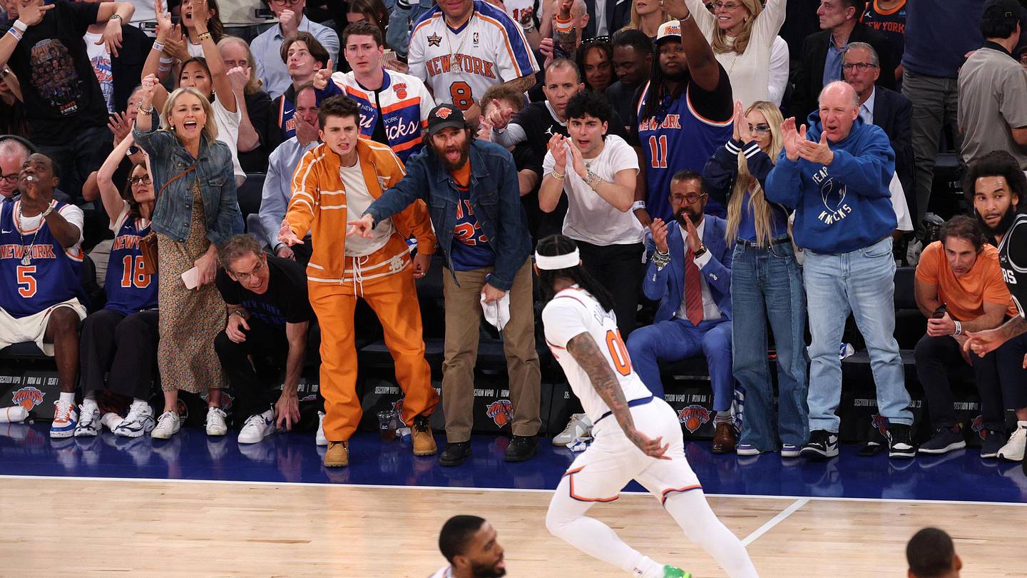 Every Celebrity Spotted at Game 4 of Knicks vs. Sp