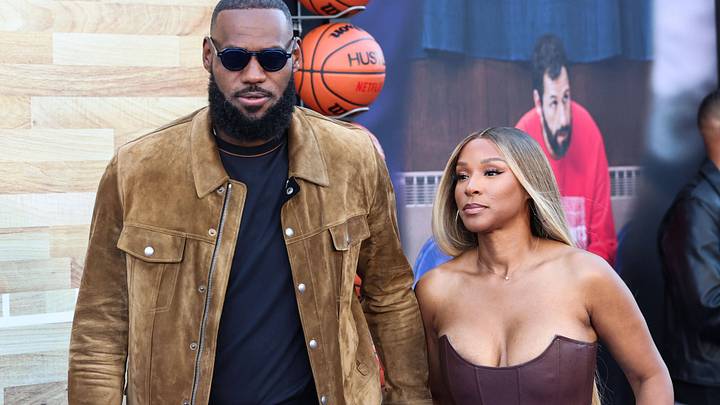 LeBron James and wife Savannah James. LeBron James and wife Savannah James.