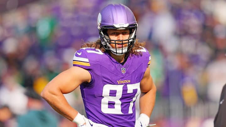 The Vikings have restructured T.J. Hockenson’s contract.