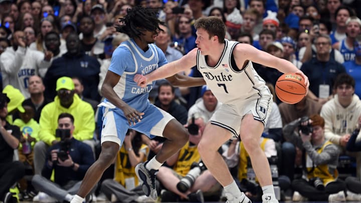 UNC basketball guard Ian Jackson versus Duke