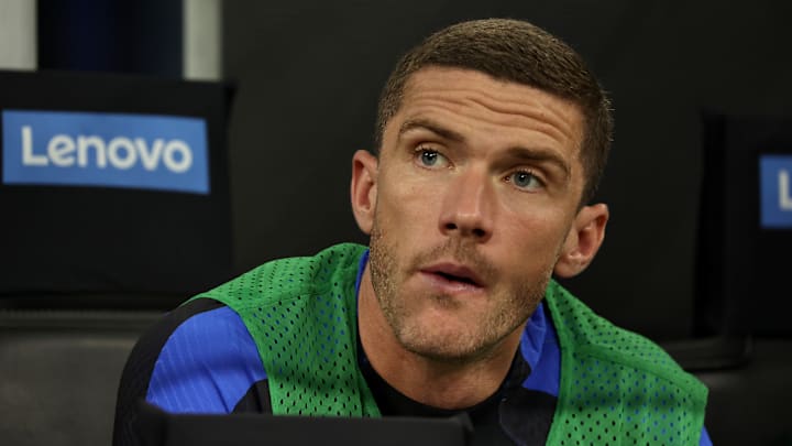 Robin Gosens ist bei Inter Mailand nicht ganz glücklich