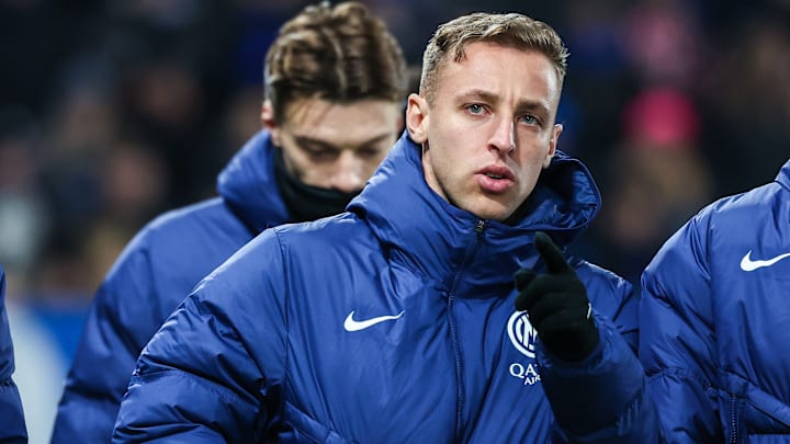 Davide Frattesi of FC Internazionale seen during Serie A...