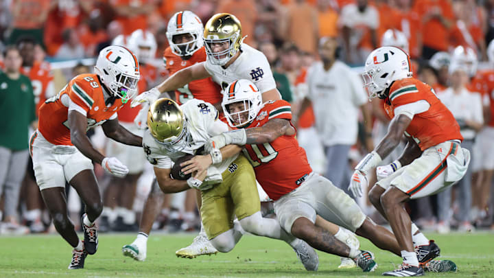 Notre Dame v Miami Notre Dame v Miami