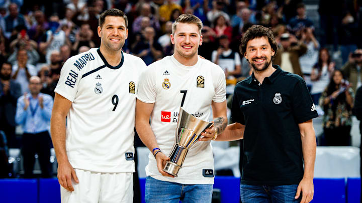 Doncic tiene gran cercanía con los jugadores del Madrid