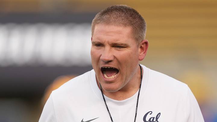 Cal head coach Tosh Lupoi Cal head coach Tosh Lupoi