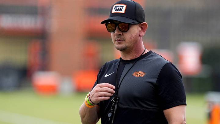 Oklahoma State coach Eric Morris, Oklahoma State coach Eric Morris,