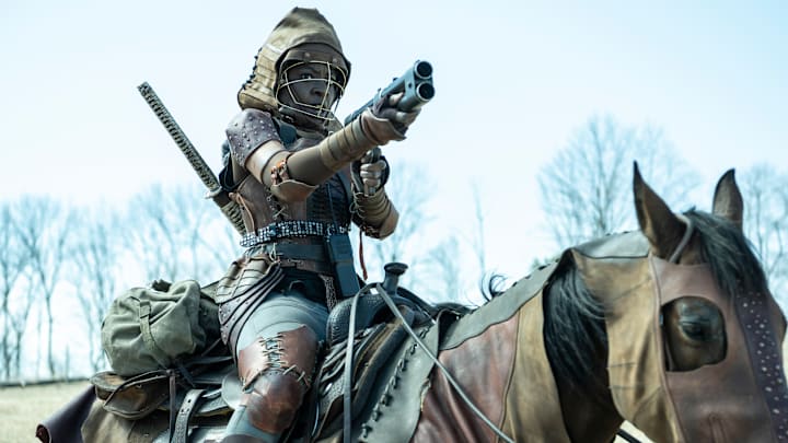 Danai Gurira as Michonne - The Walking Dead: The Ones Who Live _ Season 1 - Photo Credit: Gene Page/AMC