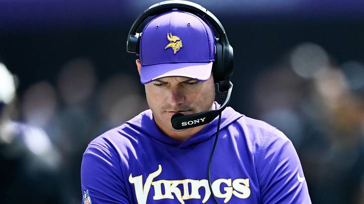 Minnesota Vikings head coach Kevin O'Connell Minnesota Vikings head coach Kevin O'Connell
