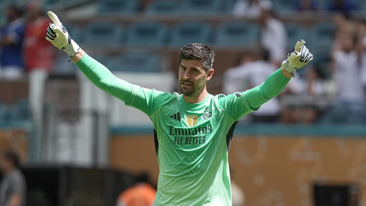 Thibaut Courtois, Real Madrid vs Pachuca, Mundial de Clubes 2025 Thibaut Courtois, Real Madrid vs Pachuca, Mundial de Clubes 2025