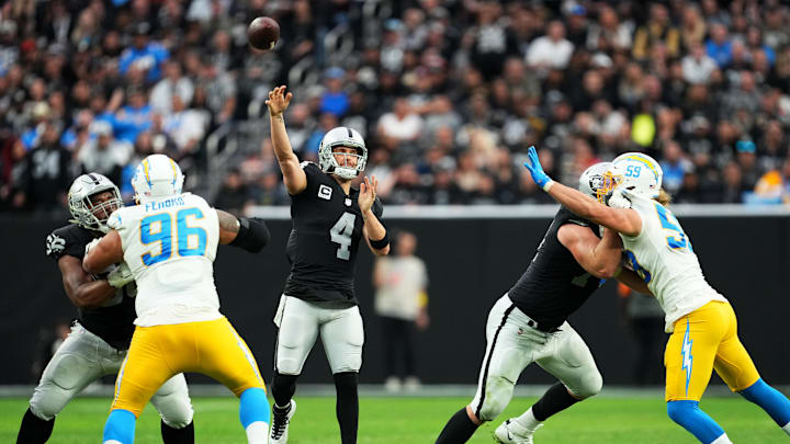 Las Vegas Raiders son los favoritos a ganar el juego contra Los Angeles Chargers 