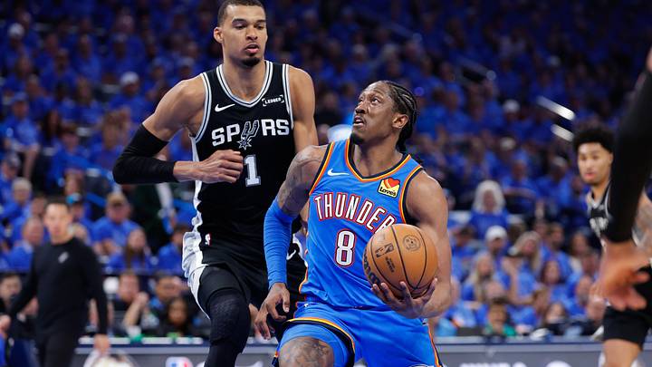 Oklahoma City Thunder forward Jalen Williams. Oklahoma City Thunder forward Jalen Williams.