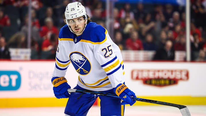 Buffalo Sabres defenseman Owen Power