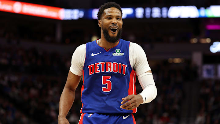Detroit Pistons guard Malik Beasley (5).