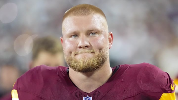 Washington Commanders center Tyler Biadasz.