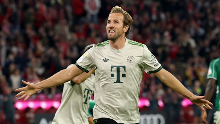 Harry Kane is loving life in Munich.