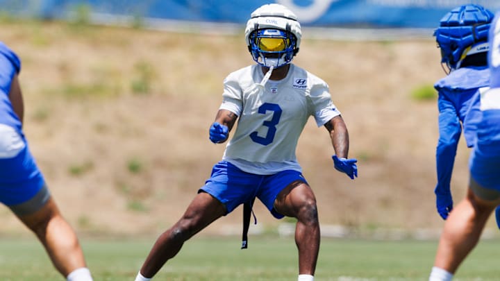 Los Angeles Rams OTA Offseason Workout, Kamren Curl