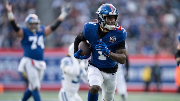 New York Giants wide receiver Malik Nabers