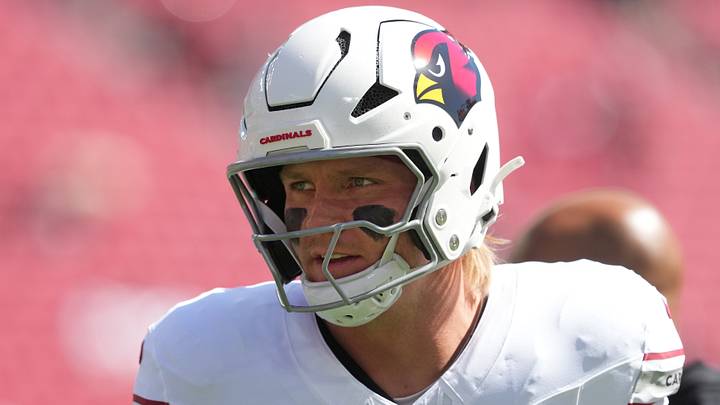 Sep 27, 2026; Santa Clara, California, USA; Arizona Cardinals tight end Trey McBride (85) before the game against the San Francisco 49ers at Levi's Stadium. Mandatory Credit: Darren Yamashita-Imagn Images Sep 27, 2026; Santa Clara, California, USA; Arizona Cardinals tight end Trey McBride (85) before the game against the San Francisco 49ers at Levi's Stadium. Mandatory Credit: Darren Yamashita-Imagn Images