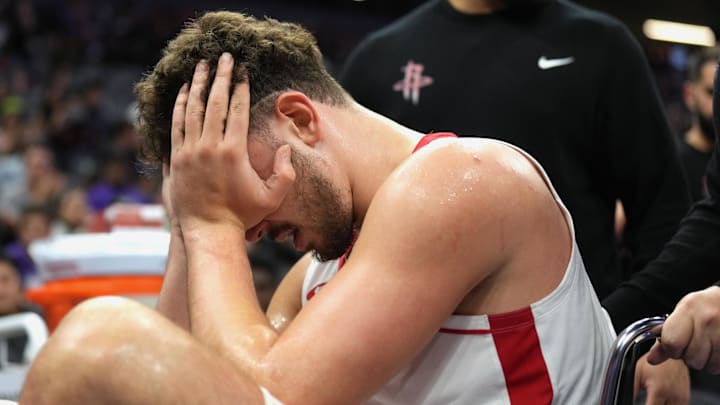 Mar 10, 2024; Sacramento, California, USA; Houston Rockets center Alperen Sengun (28) Mar 10, 2024; Sacramento, California, USA; Houston Rockets center Alperen Sengun (28)