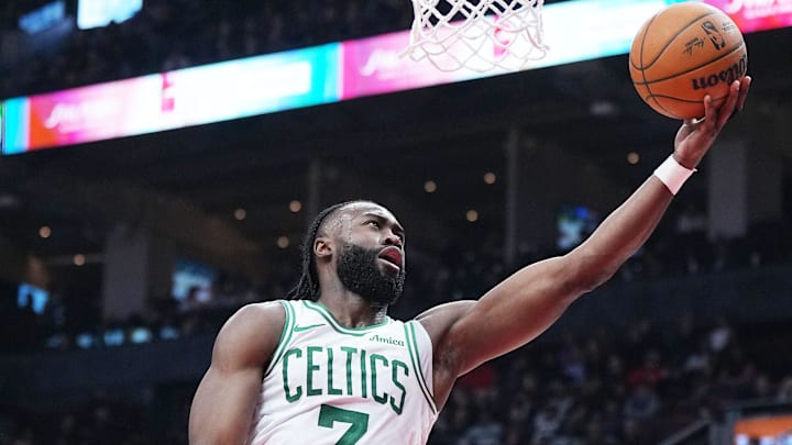 Boston Celtics guard Jaylen Brown.