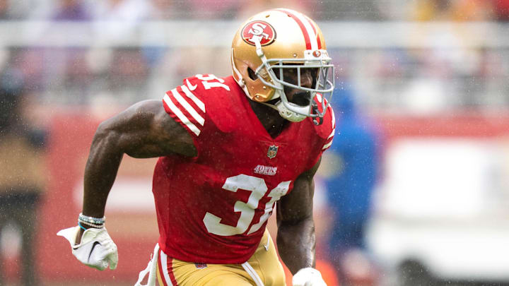 September 18, 2022; Santa Clara, California, USA; San Francisco 49ers safety Tashaun Gipson Sr. (31)