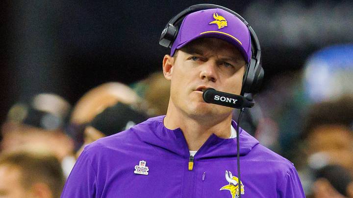 Minnesota Vikings head coach Kevin O'Connell Minnesota Vikings head coach Kevin O'Connell