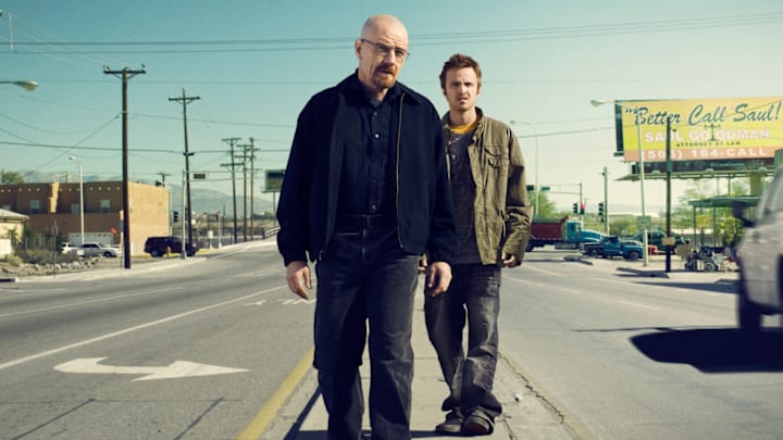 'Breaking Bad' stars Bryan Cranston and Aaron Paul.