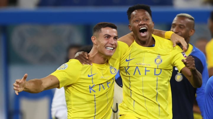 Cristiano Ronaldo celebró la clasificación del Al Nassr a la Champions League de Asia