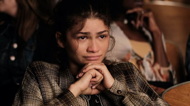 Zendaya as Rue in Euphoria on HBO
