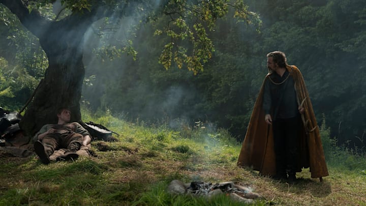 Peter Claffey and Daniel Ings in A Knight of the Seven Kingdoms. Peter Claffey and Daniel Ings in A Knight of the Seven Kingdoms.