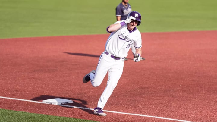 April 29, 2025, Evanston, IL: A game between Northwestern Baseball and Butler at Rocky and Berenice Miller Park in Evanston, IL on Tuesday, April 29, 2025.