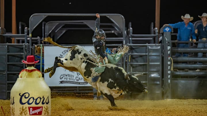 Dustin Boquet's win at the Cowboy Capital of the World PRCA Rodeo at the end of the 2024 regular season got him into the 16th spot in the World Standings, which led to him replacing Creek Young at the 2024 NFR after Young was given a doctor release from competing. 